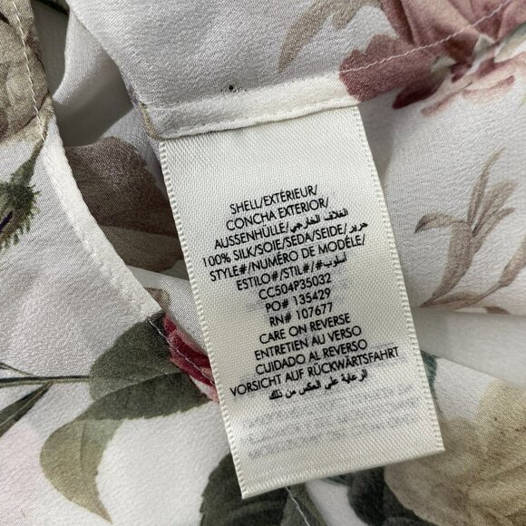 Alice + Olivia Willa Sweet Nothings Silk Blouse Small NWT $350 - Picture 9 of 10